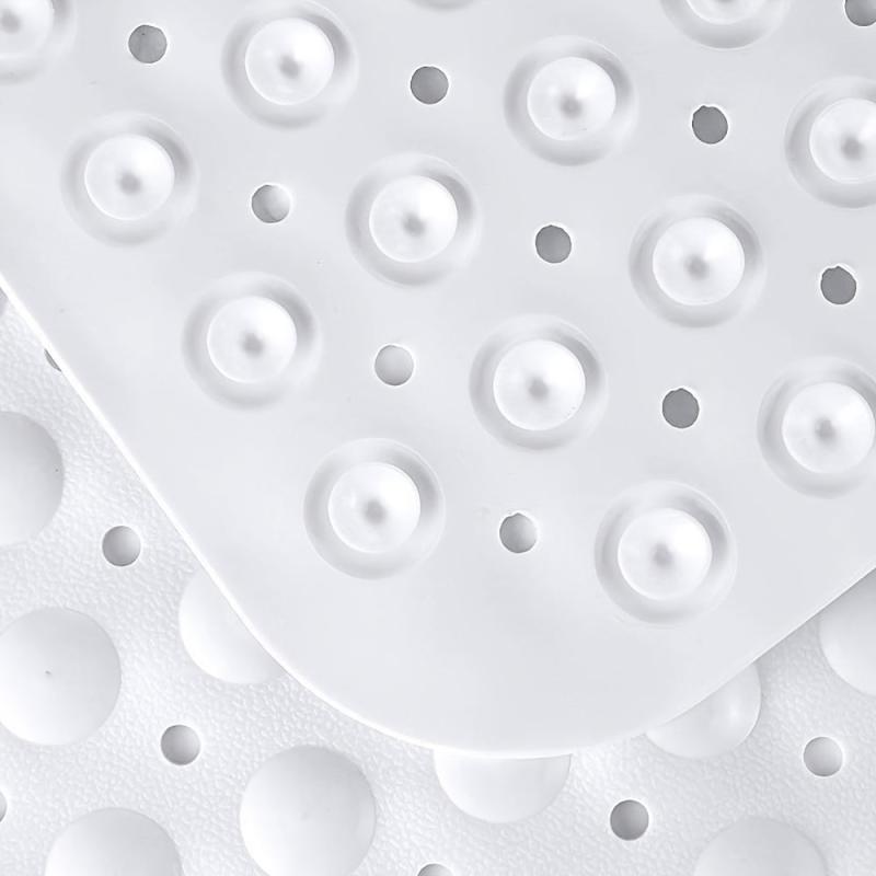 Non Slip Bath Tub Shower Mat 40 X 16 Inches with Suction Cups