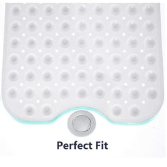 Non Slip Bath Tub Shower Mat 40 X 16 Inches with Suction Cups