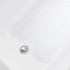 Non Slip Bath Tub Shower Mat 40 X 16 Inches with Suction Cups