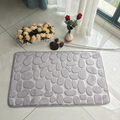 Non Slip Stone Embossed Carpet for Home Bedroom Kitchen and Bathroom
