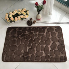 Non Slip Stone Embossed Carpet for Home Bedroom Kitchen and Bathroom