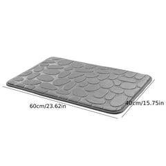 Non Slip Stone Embossed Carpet for Home Bedroom Kitchen and Bathroom
