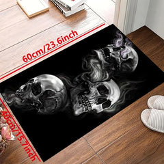 Skeletons Smoke Halloween Non-slip Resistant Rug