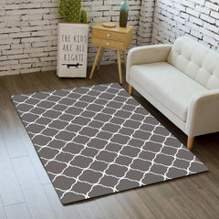 Moroccan Pattern Sponge Carpet Bath Mat