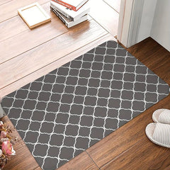 Moroccan Pattern Sponge Carpet Bath Mat