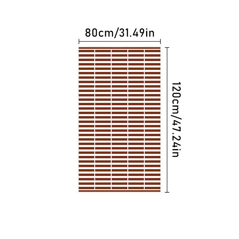 Retro Square Brick Floor Mat Soft Carpet Non-slip Carpet Bedroom Blanket