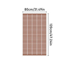 Retro Square Brick Floor Mat Soft Carpet Non-slip Carpet Bedroom Blanket