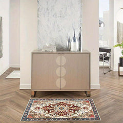 Boho Vintage Runner Rug Non Slip Stair Kitchen Mat Oriental Throw Rug
