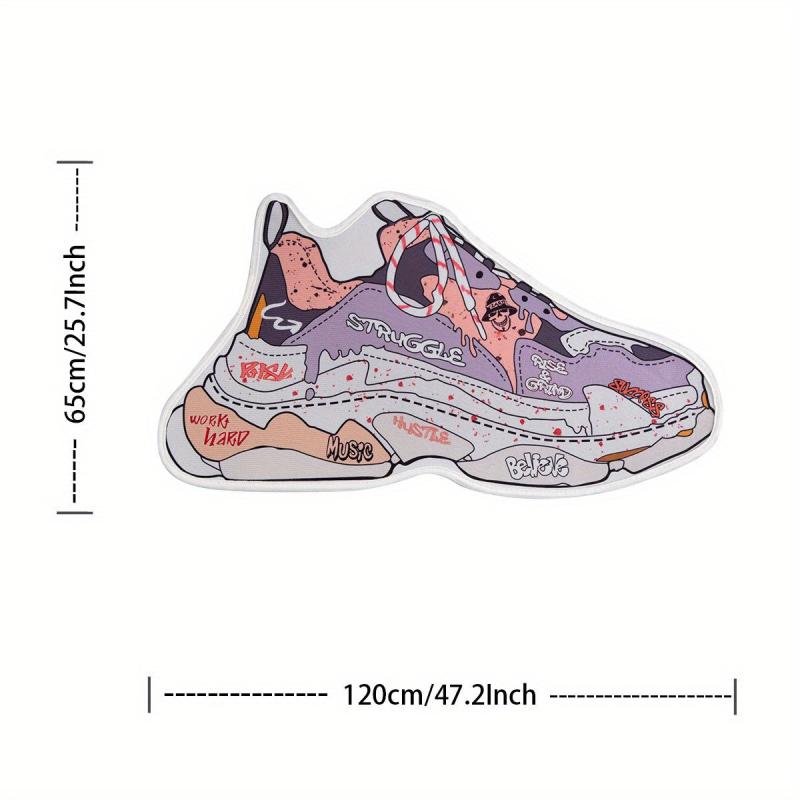 Absorbent Sneaker Mat for Indoor/Outdoor Use - Durable and Machine Washable