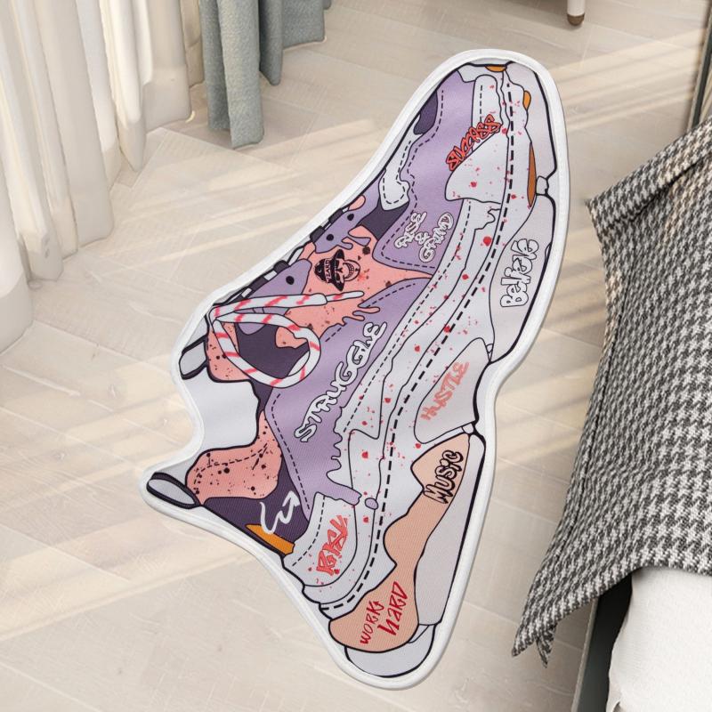 Absorbent Sneaker Mat for Indoor/Outdoor Use - Durable and Machine Washable