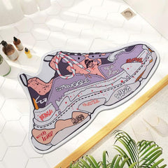 Absorbent Sneaker Mat for Indoor/Outdoor Use - Durable and Machine Washable