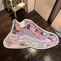 Absorbent Sneaker Mat for Indoor/Outdoor Use - Durable and Machine Washable