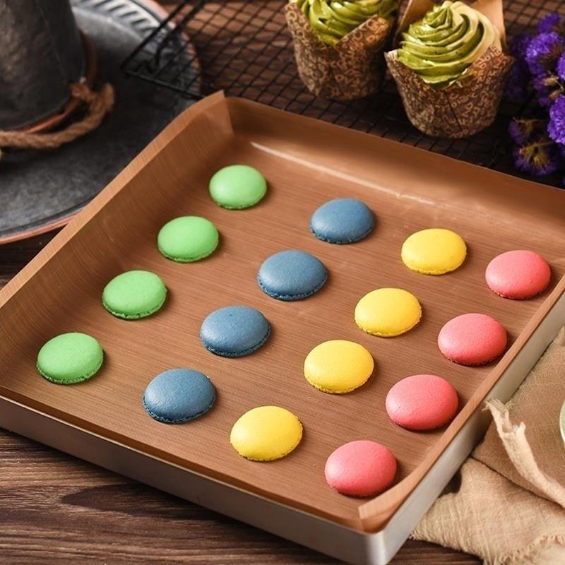 2pcs Reusable Baking Mat High Temperature Teflon Sheet Non-stick Pad
