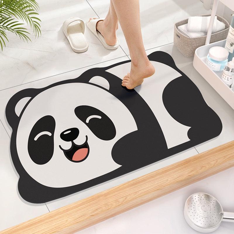 Cartoon Animal Quick Dry Silicone Floor Mat