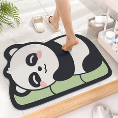 Cartoon Animal Quick Dry Silicone Floor Mat