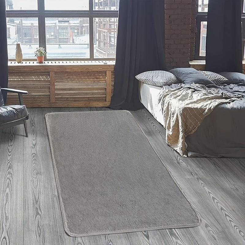 Solid Living Room Bedroom Rug Soft Area Rug