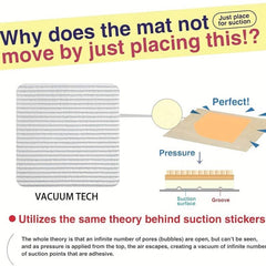 4pcs Rug Pad Gripper Washable Non Slip Rug Pads For Hardwood Floors