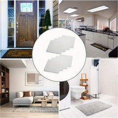 4pcs Rug Pad Gripper Washable Non Slip Rug Pads For Hardwood Floors