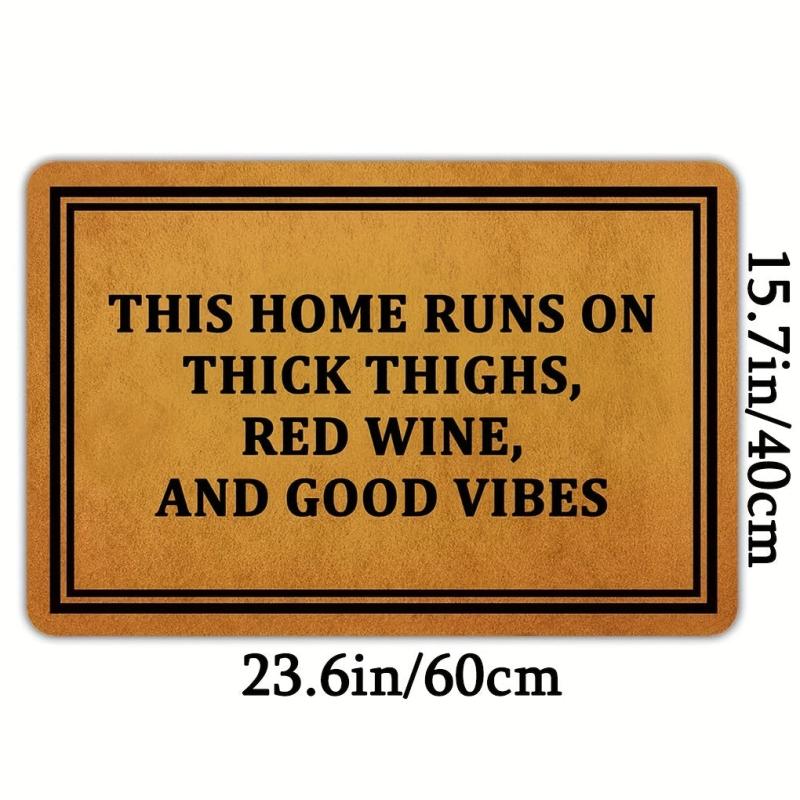 Funny Welcome Mats For Front Door Outdoor Indoor Non Slip Rubber Mat Home Decor