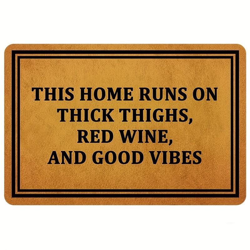 Funny Welcome Mats For Front Door Outdoor Indoor Non Slip Rubber Mat Home Decor