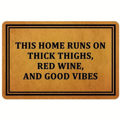 Funny Welcome Mats For Front Door Outdoor Indoor Non Slip Rubber Mat Home Decor