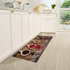 2pcs Anti Fatigue Kitchen Rugs Non Slip Cushioned
