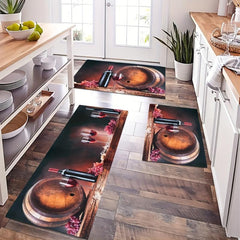 Soft Kitchen Mat Anti-fatigue Hallway Balcon Polyester Carpet