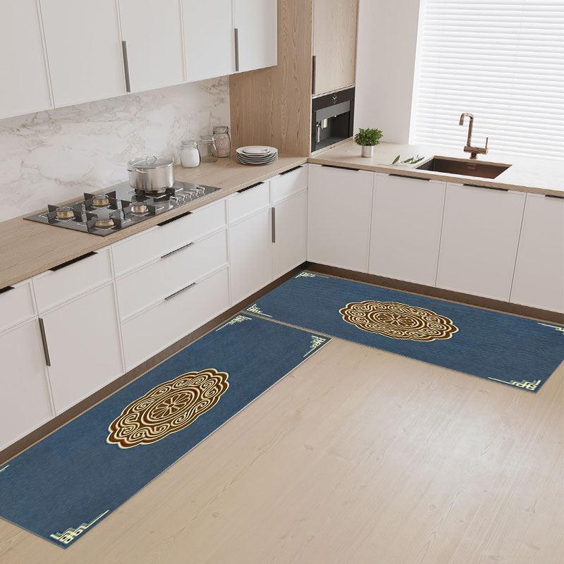 Soft Vintage Shaggy Area Rug Anti-fatigue Non-slip Carpet