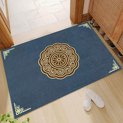 Soft Vintage Shaggy Area Rug Anti-fatigue Non-slip Carpet