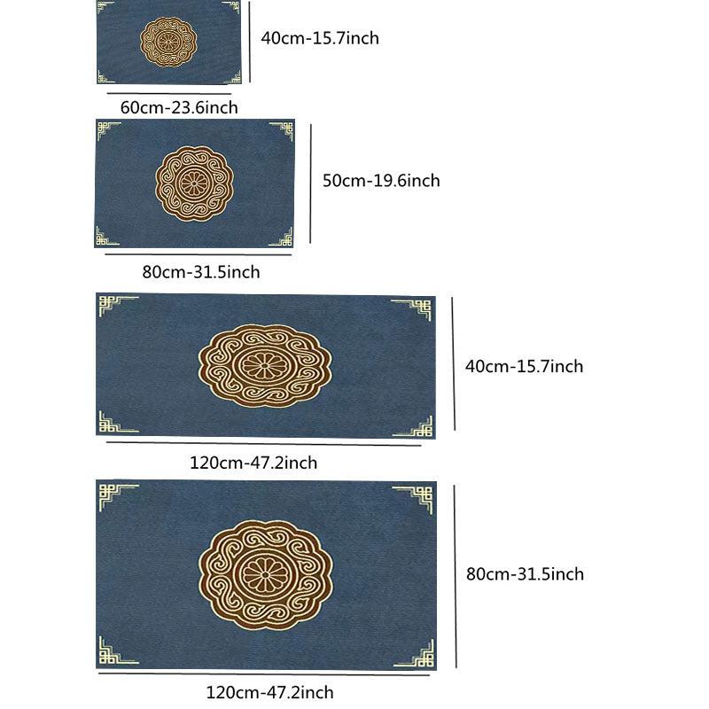 Soft Vintage Shaggy Area Rug Anti-fatigue Non-slip Carpet