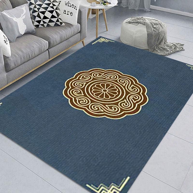 Soft Vintage Shaggy Area Rug Anti-fatigue Non-slip Carpet