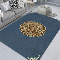 Soft Vintage Shaggy Area Rug Anti-fatigue Non-slip Carpet