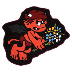 1pc Halloween Funny Decoration Rugs Home Bedroom Bedside Carpet