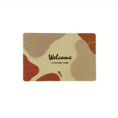 Colorful Doormat Bathroom Rug Non Slip Padded Bath Mat
