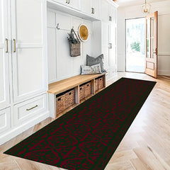 Dark Green Runner Rugs Soft Laundry Room Rug Long Anti fouling Hallway Rug