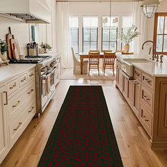 Dark Green Runner Rugs Soft Laundry Room Rug Long Anti fouling Hallway Rug