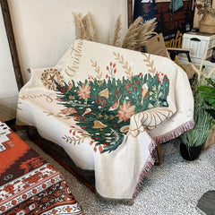 Christmas Camping Blanket - Multifunctional Outdoor Throw Blanket