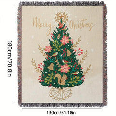 Christmas Camping Blanket - Multifunctional Outdoor Throw Blanket