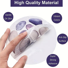 5pcs Bathroom Non slip Bathtub Stickers Floor Safety Adhesive Decals