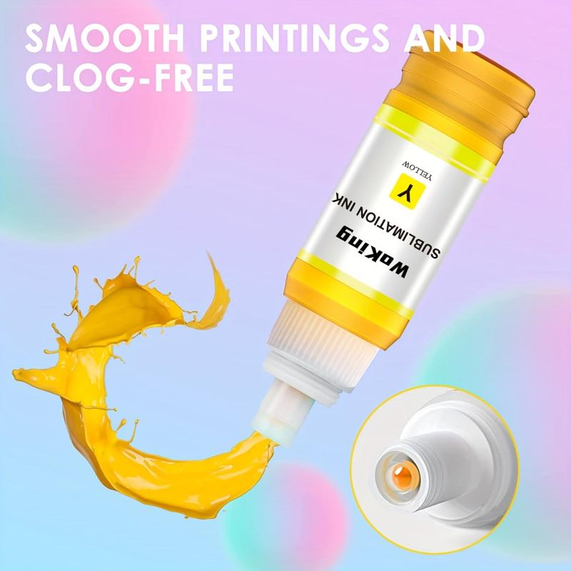 WoKing Sublimation Ink for EcoTank Supertank Inkjet Printer ET Series