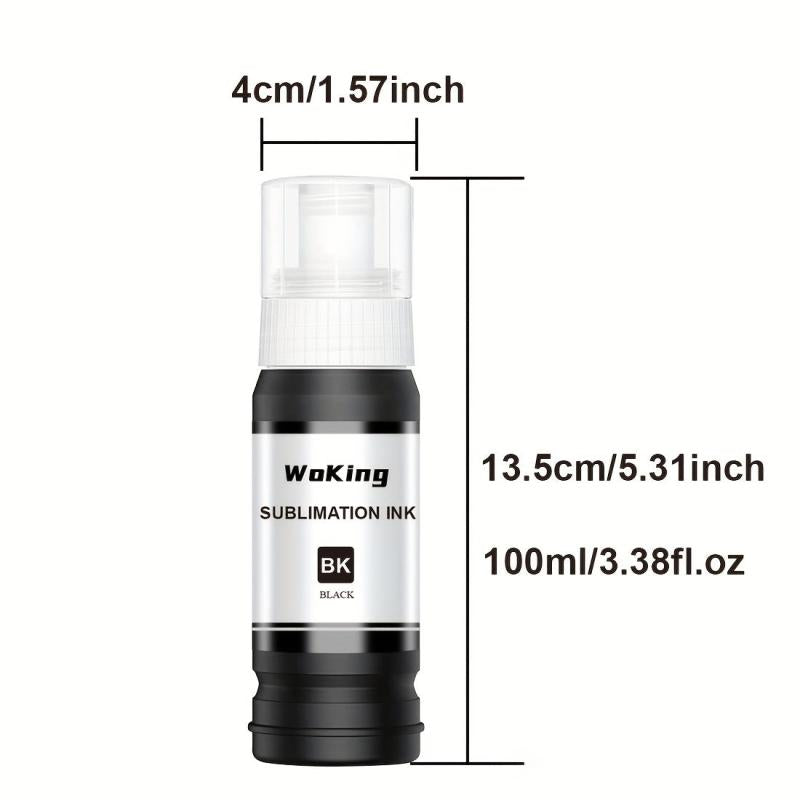 WoKing Sublimation Ink for EcoTank Supertank Inkjet Printer ET Series