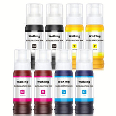 WoKing Sublimation Ink for EcoTank Supertank Inkjet Printer ET Series