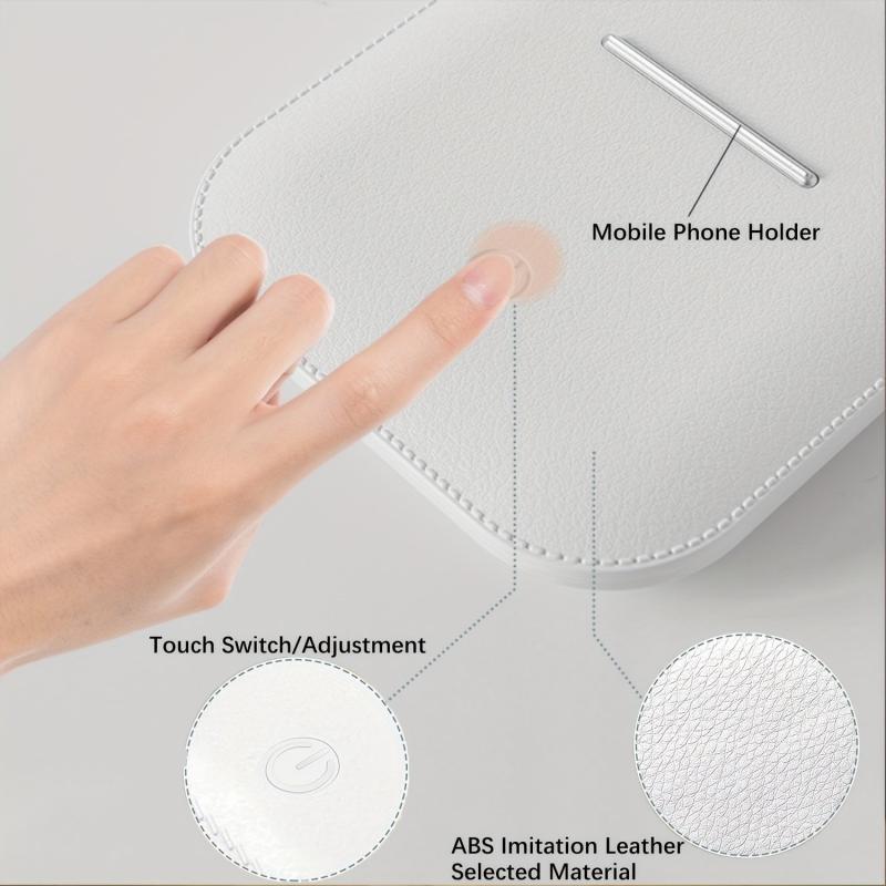 Eye-Caring LED Desk Lamp Touch Control 3 Modes Foldable No Flicker