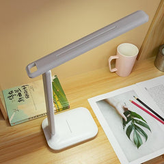 Folding Table Lamp 6000mAh Eye Protection Touch Dimmable LED USB Rechargeable
