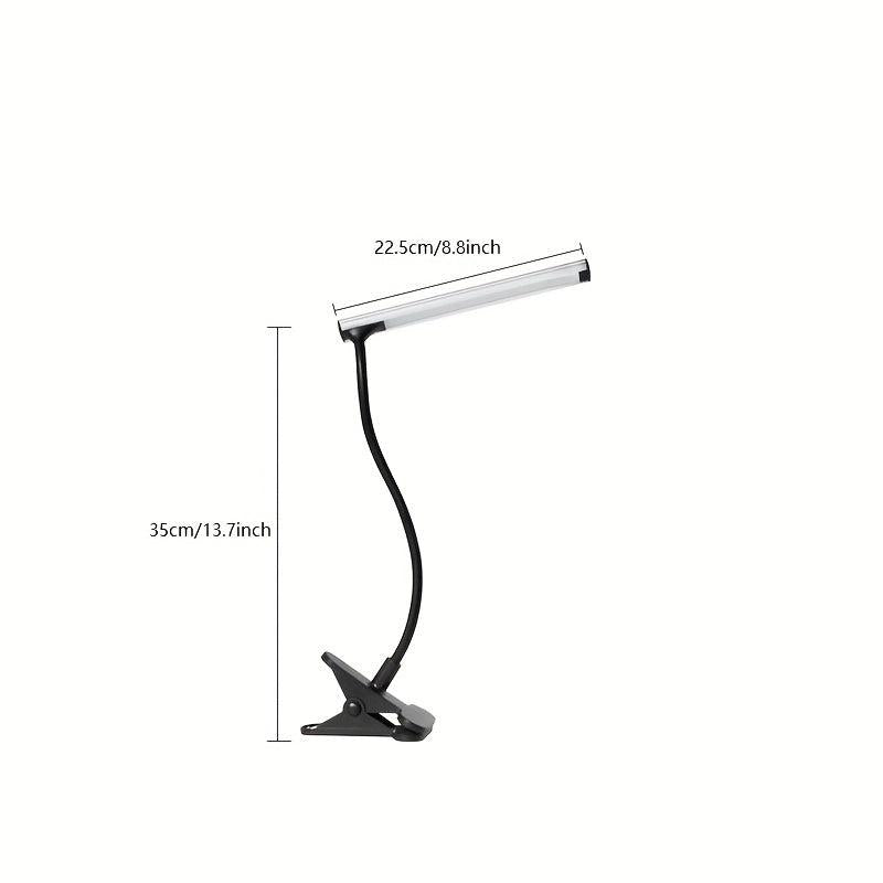 Clip Table Lamp LED Lamp USB Powered Adjustable Dimmable