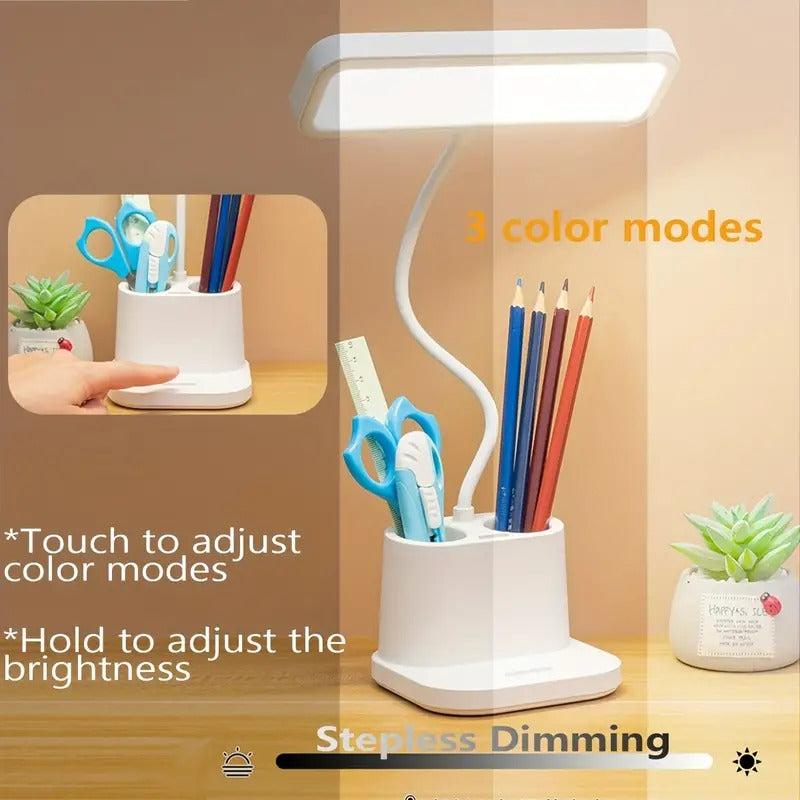 USB Touch Control LED Desk Lamp Rechargeable Operated Desk Lamp