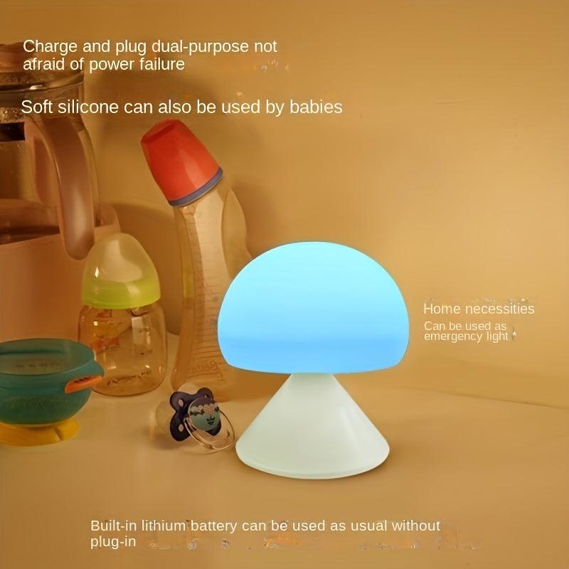 USB Rechargeable 2W Smart Voice Night Light Desk Lamp