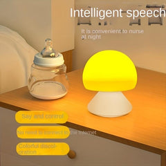 USB Rechargeable 2W Smart Voice Night Light Desk Lamp