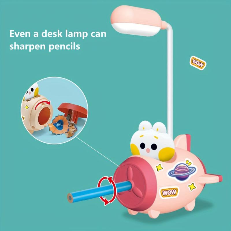 Cute Kitten USB Table Lamp for Students