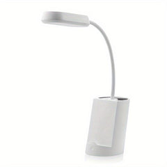 LED Reading Lamp With Pen Holder USB Charging